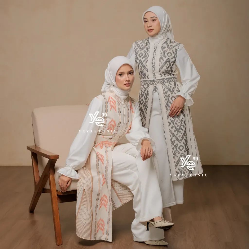 YAYAETHNIC Liora tunik, tunik kondangan, atasan kuliah