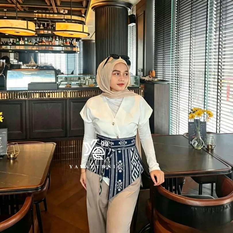 YAYAETHNIC Laura obi ethnic tenun ikat, ikat pinggang tenun troso, aksesories tenun, ikat pinggang aksesories ethnic