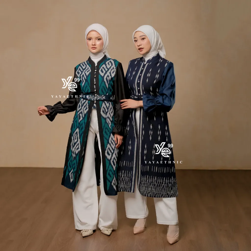 YAYAETHNIC Liora tunik, tunik kondangan, atasan kuliah