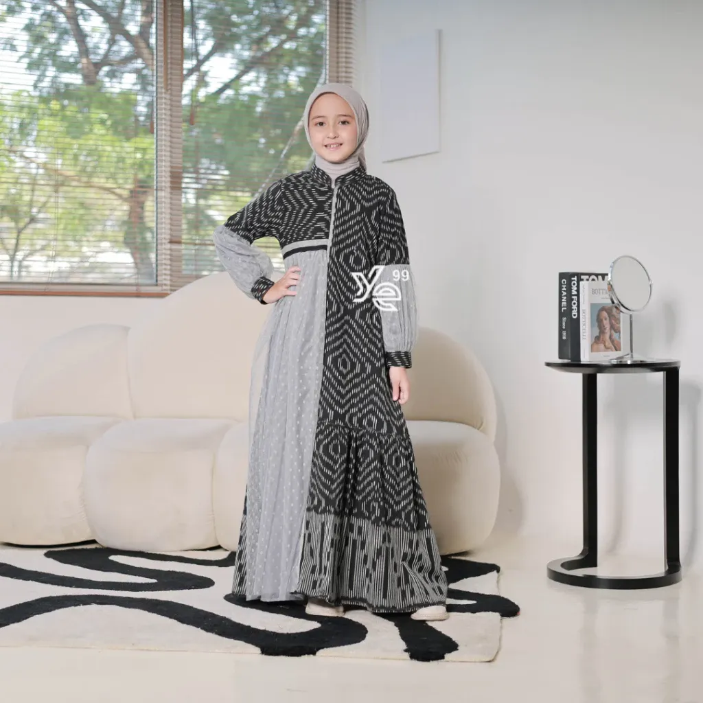 YAYAETHNIC Raya family, set couple keluarga, baju lebaran, couple prewed, raya dress rang rang black, kemeja ethnic tenun troso