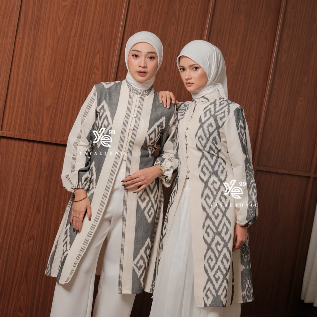 YAYAETHNIC Vanisa tunik tenun troso premium