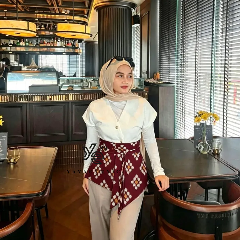 YAYAETHNIC Laura obi ethnic tenun ikat, ikat pinggang tenun troso, aksesories tenun, ikat pinggang aksesories ethnic