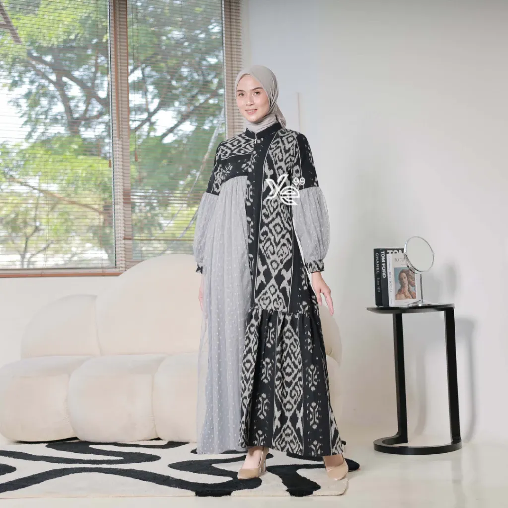 YAYAETHNIC Raya family, set couple keluarga, baju lebaran, couple prewed, raya dress kemeja ethnic tenun troso, outer tenun
