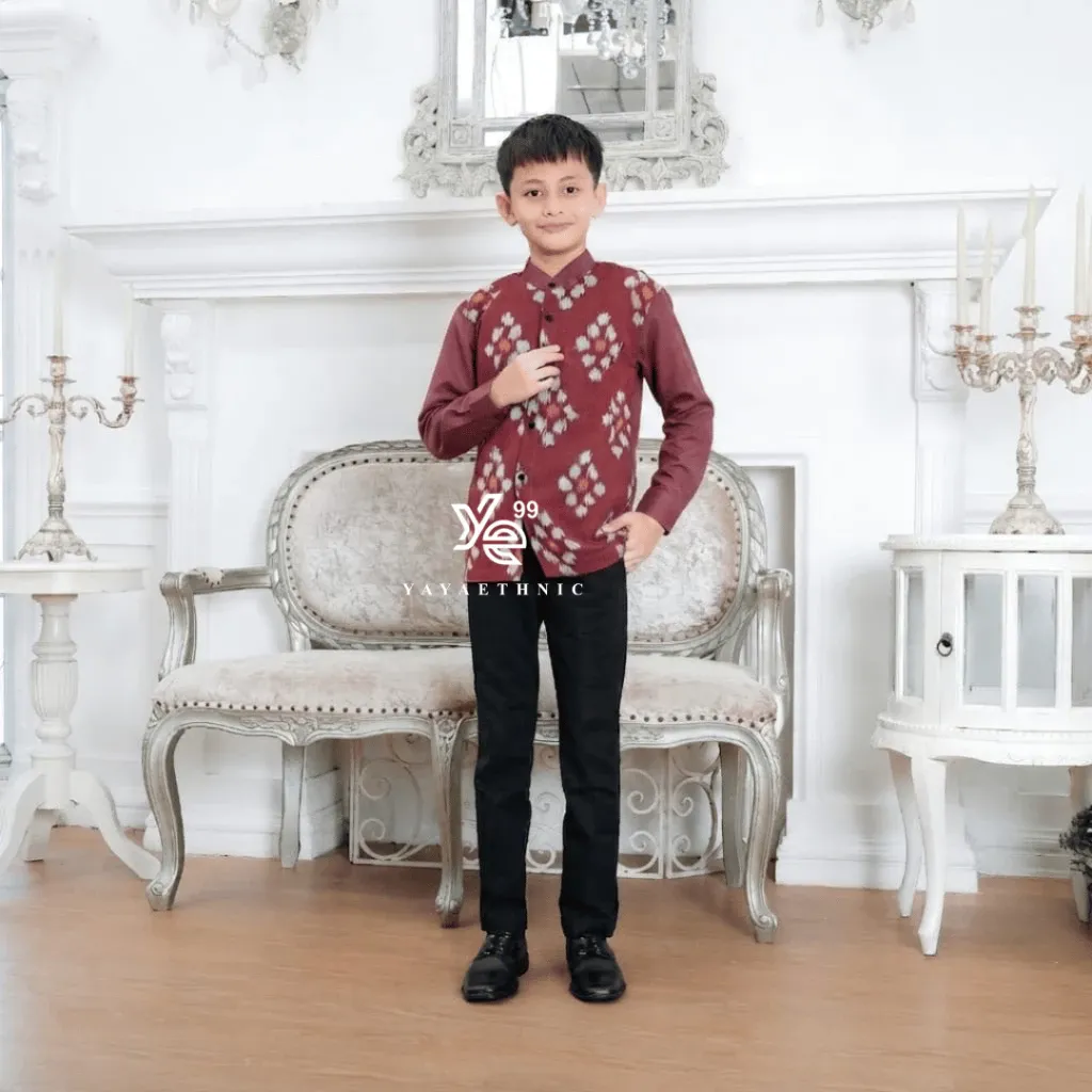 Kemeja Anak Panjang