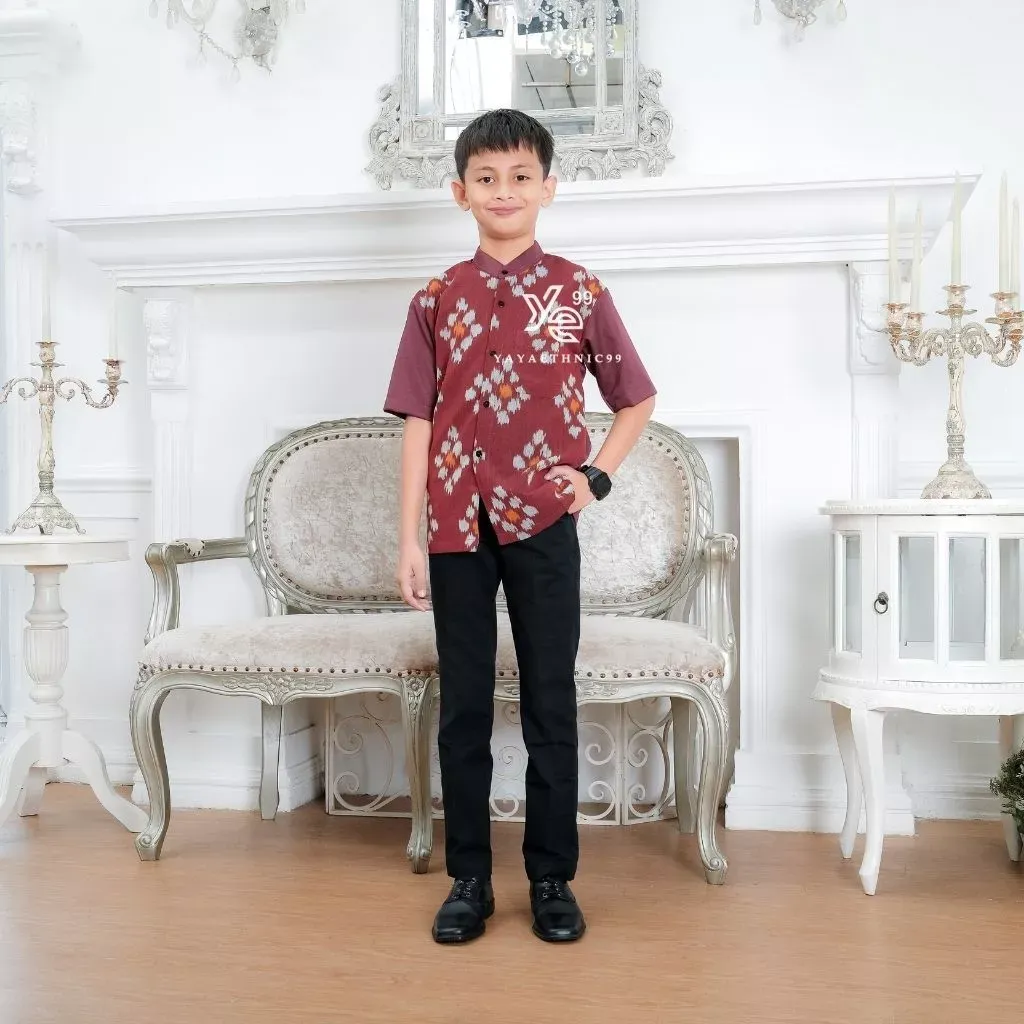 Kemeja Anak Pendek